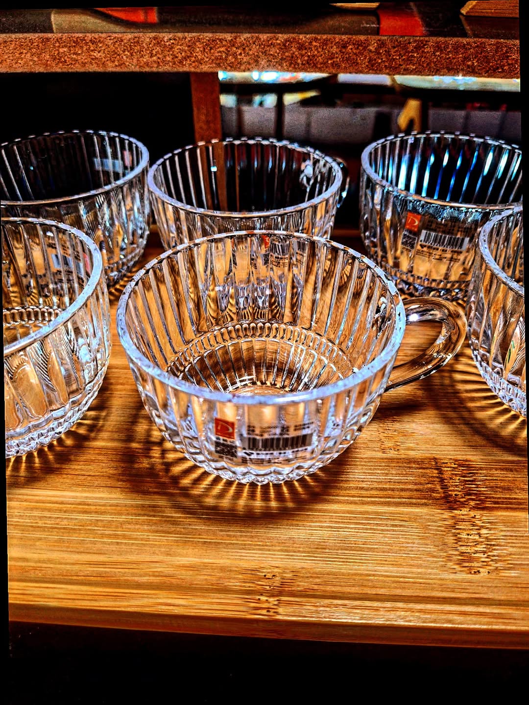 کوب چای خوری طرح راه راه